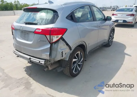 2019 Honda Hr-V Sport из США, поврежденный, VIN 3CZRU5H19KM729582